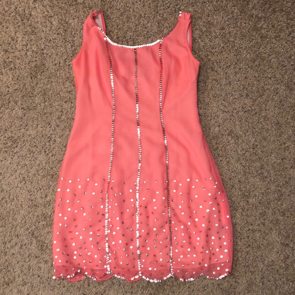 Karlie small coral dress